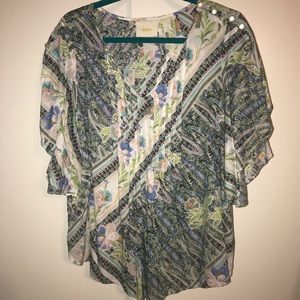 Maeve Anthropologie Mother of Pearl button